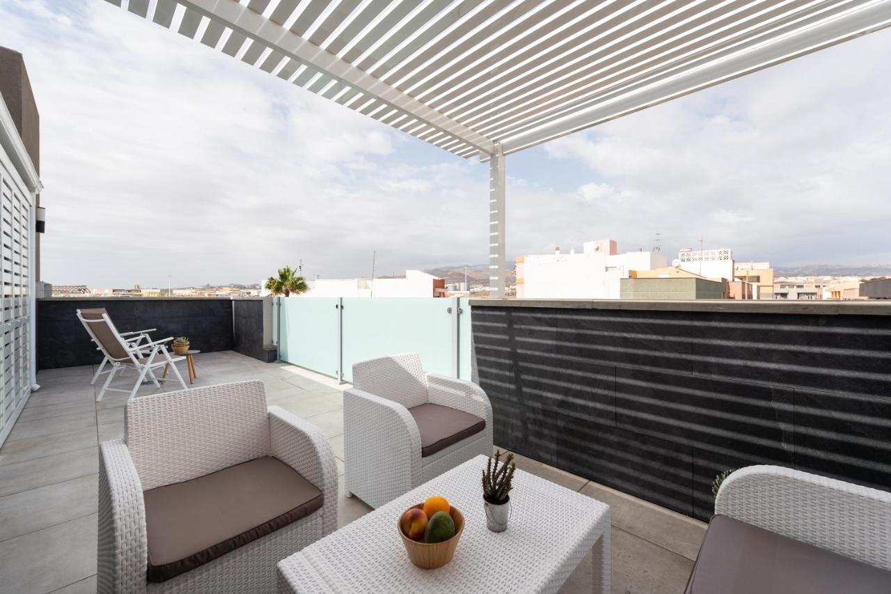 Durmiendo Sobre El Mar, Vivienda Los Riscos Тельде Экстерьер фото