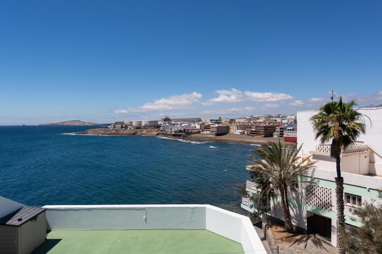 Durmiendo Sobre El Mar, Vivienda Los Riscos Тельде Экстерьер фото