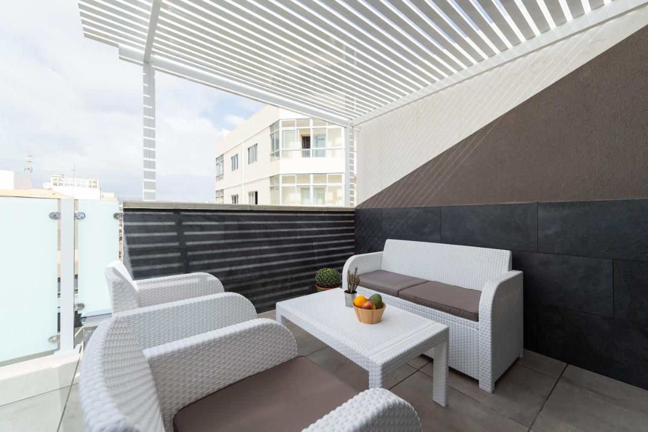 Durmiendo Sobre El Mar, Vivienda Los Riscos Тельде Экстерьер фото
